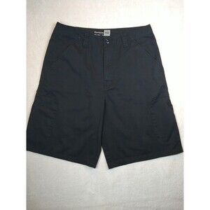 Gotcha Cargo Shorts Men's 34 Waist Black Chino